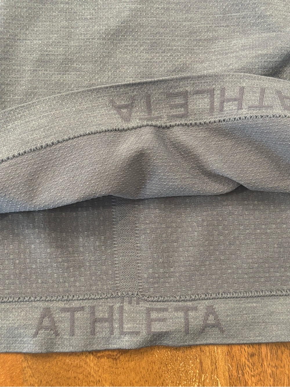 Athleta Grey Racerback Performance Tank - Large - Picture 3 of 6